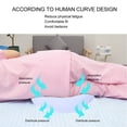 thumbnail image 4 of Donut Pillow Postpartum Pregnancy Sitting Cushion Perineal Doughnut Pillow After Surgery for Butt with Hole Bed Sore Pressure Ulcer Medical Seat Cushion for Tailbone Pain Relief Hemorrhoid Pillow, 4 of 8
