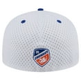 thumbnail image 4 of Men's New Era Gray FC Cincinnati Throwback Mesh 59FIFTY Fitted Hat, 4 of 5
