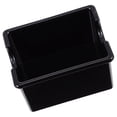 thumbnail image 4 of Acrylic Coffee Bag Container for Storage with Open Design Black Portable Small Object Holder 3.5x2.8x5.9 inches, 4 of 8