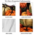 thumbnail image 4 of luoweisi Men's Beach Shorts Quick Dry Swim Trunks with Mesh Lining Thanksgiving Pumpkin S, 4 of 5