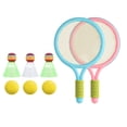 thumbnail image 2 of Almencla Kids Tennis Rackets Badminton Sets Tennis Racquet Comfortable Grip Play Game Toy Blue Pink, 2 of 8