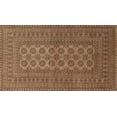 thumbnail image 1 of Ahgly Company Machine Washable Indoor Rectangle Traditional Saddle Brown Area Rugs, 3' x 5', 1 of 7
