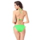 thumbnail image 3 of Traje de baño sexy de dos piezas con cordones y división de color para mujer, 3 of 5