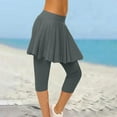 thumbnail image 2 of Valueadd Clothing Skirted Legging for Women Yoga Legging with Skirts &Women Tennis Leggings Clothes Pockets Women's Legging, 2 of 4