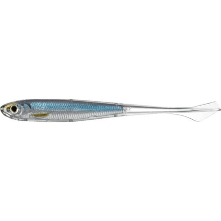 UPC: 0697713223491 | LIVETARGET Ghost Tail Minnow Jerkbait/Dropshot Bait