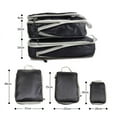 thumbnail image 3 of Foldable Compressible Packing Cubes, Waterproof Travel Storage Bag, Nylon Suitcase, Portable with Handbag, Luggage Organizer, 3 of 9