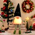thumbnail image 3 of Muñeco navideño sin rostro de gnomo luminoso de 30 cm, decoración para árboles de Navidad 2024, luz nocturna, regalo de Navidad 2023, decoración del hogar para el año nuevo, 3 of 5