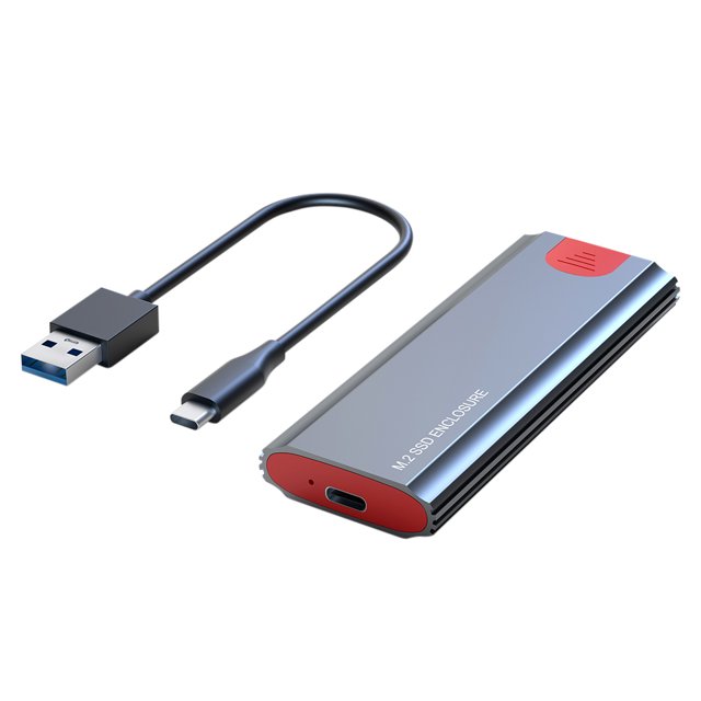 Caso dual M2 Ssd del protocolo M.2 al disco duro del móvil del recinto del disco duro del tipo C del USB FLhrweasw El nuevo