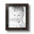 thumbnail image 2 of ArtToFrames 5x6 inch Walnut Bamboo Picture Frame, Brown Wood Poster Frame (4874), 2 of 8