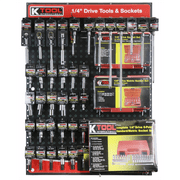 K Tool International 1/4" Dr Socket & Tool Display