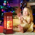 thumbnail image 4 of Bobasndm Christmas Lantern, Decorative Snow Globe with Light for Home Decor, Waterproof Flashing Fairy Lights for Christmas Tree, Garden, Bedroom, Parties, 4 of 9