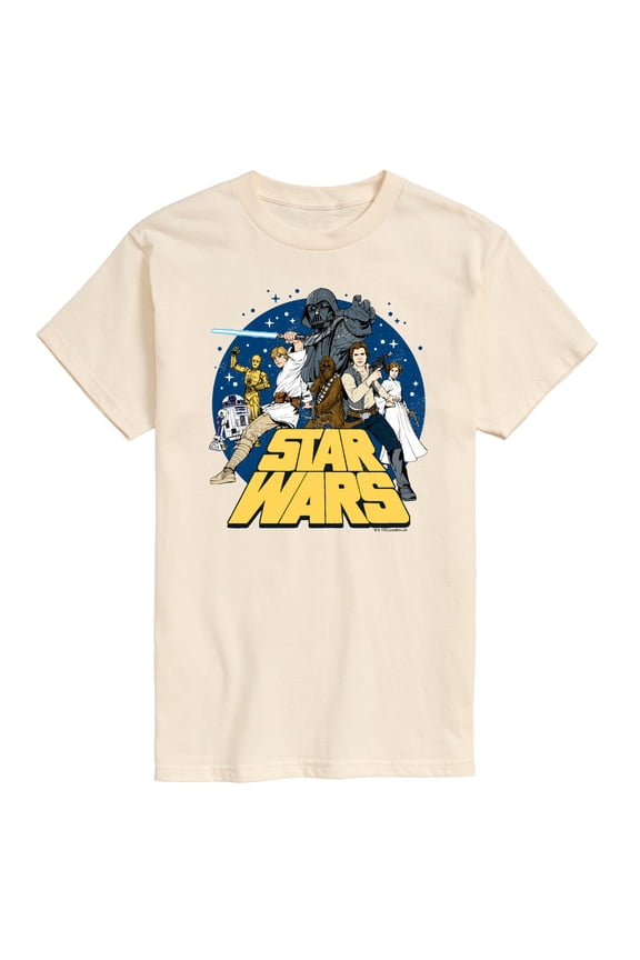 - Luke and Friends Retro Group - Men's Short Sleeve Tee