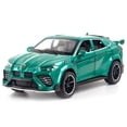 thumbnail image 1 of New 1:32 For Bison URUS SUV Simulation Alloy Car Model Sound and Light Crafts Decoration Collection Toy Birthday gift, 1 of 1