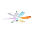 thumbnail image 3 of koolsoo Ceiling Fan Light with Remote Adjustable Speed Fan Light for Cafe Garage Bar Colorful, 3 of 9