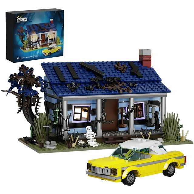 Set de construcción AOXEKBOLO Evil House Deadly Darkness 639 piezas