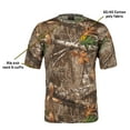 thumbnail image 3 of Blocker Outdoors Shield Series Fused Cotton Short-Sleeve Shirt, Camo Hunting Clothes for Men (Realtree Edge, XX-Large), 3 of 6