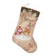 thumbnail image 1 of Medias navideñas de tela con forma de muñeco de nieve y alce, bolsas de dulces y adornos navideños, 1 of 9