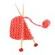 thumbnail image 5 of Suéter de punto para casa de muñecas a escala 1:12, modelo en miniatura, accesorio para casa de muñecas, juguete Life Rojo, 5 of 9