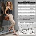 thumbnail image 4 of Ablanczoom Womens Wedge Platform Sandals: Soft Cushion Rhinestone Floral 1.88 Low Heel Sandals Women Dressy Beach Shoes, 4 of 8