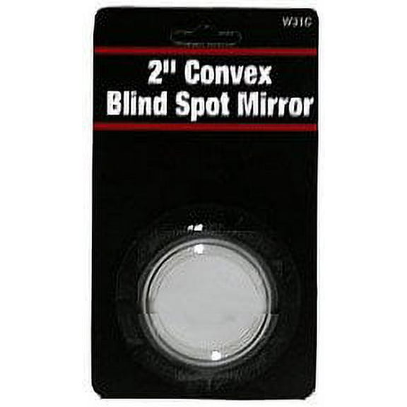 Wilmar W31C Stick-On Blind Spot Mirror, 2"