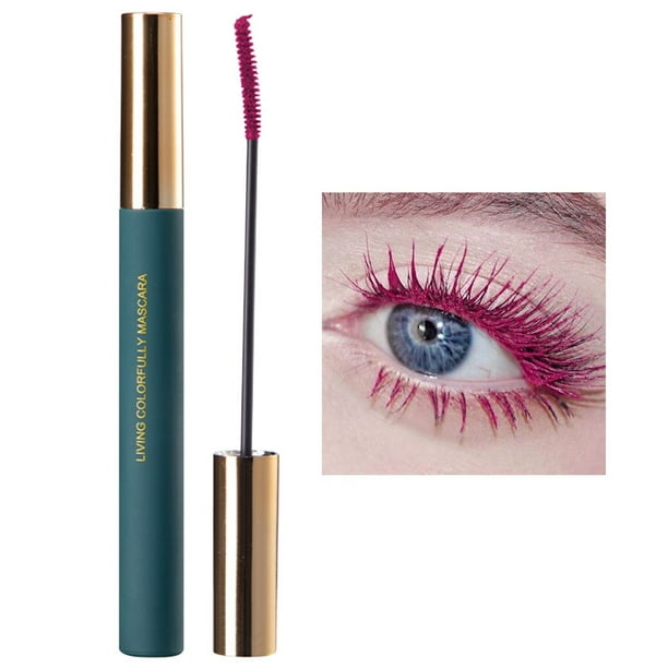 Slender And Colorful Mascara Slender Curly Dense Waterproof Mascara Quick Drying Waterproof