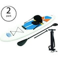 thumbnail image 2 of Bestway Hydro-Force White Cap 10' Inflatable Stand Up Paddle Board (2 Pack), 2 of 12