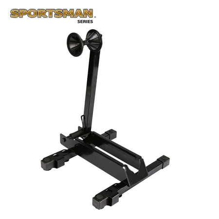 UPC: 0027077084931 | Sportsman Series New Foldable Universal Bicycle Stand for 20 -29 Wheel Size 13.5 D x 13.5 W x 18.5in