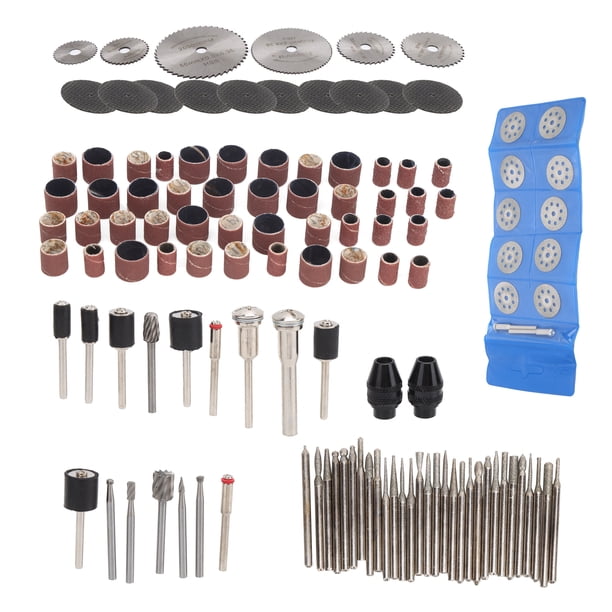 Kit De Papel De Lija Con Hojas De Sierra Circulares Pequeñas De Acero De Alta Velocidad, Accesorios Para Lijadora Eléctrica De 121 Piezas | Leroy Merlin