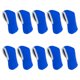 thumbnail image 4 of 10 pedazos / juego calcetín de del caso ubierta abeza del hierro del club de golf del neopreno universal Azul real Macarena Golf Iron Headcover, 4 of 7