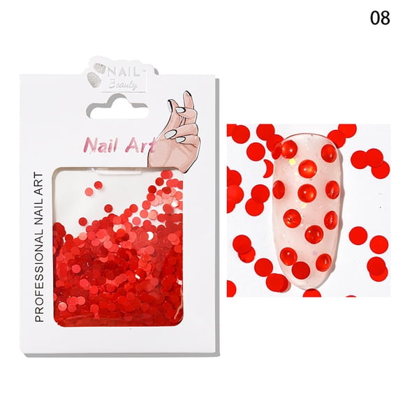 Lentejuelas para uñas Estrellas de otoño Hoja de arce Parche labial Tendencia Bolsa de lentejuelas para uñas Wmkox8yii hjk4869