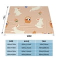 thumbnail image 3 of XMXT Flannel Throw Blanket for Couch, Warm Easter Flat Bunny Illustration Bed Sofa Decor Blankets for Home Bedroom, 40 x 30 inches, 3 of 8