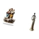 thumbnail image 5 of Escultura de arte tribal de acrílico para decoración de escritorio, adorno de mesa para chimenea navideña y hogar., 5 of 8