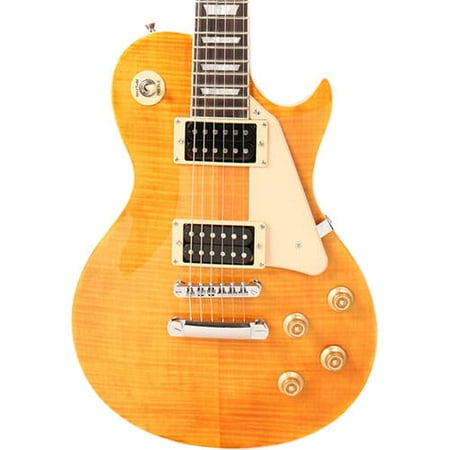 Sawtooth Heritage Series Flame Maple Top Electric Guitar, Cherry Flame