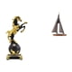 thumbnail image 1 of Colección moderna de estatuas de caballos y veleros para centro de mesa en el dormitorio, chimenea, escritorio en la sala de estar y decoración de hot, 1 of 8