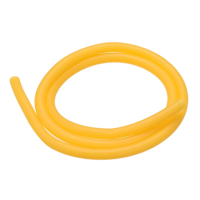 Tubo de goma de látex natural Uxcell 3/16" (5mm) ID 3/8" (10mm) OD 3.3ft altamente elástico para ejercicio deportivo y fitness