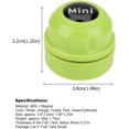 thumbnail image 2 of Aquarium Cleaner Fish Tank Glass Cleaner Mini Portable Durable Plastic Magnet Fish Tank Brush Cleaning Tool(Green), 2 of 3