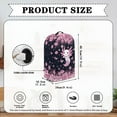 thumbnail image 6 of FKELYI Blender Dustproof Cover Coffee Maker Dust Cover Pink Cherry Floral Axolotl Print Anti Fingerprint Stain Resistant Stand Mixer Protector Covers with Handle, 6 of 6