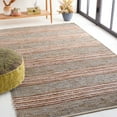 thumbnail image 2 of SAFAVIEH Vintage Leather Henley Striped Area Rug, Beige/Natural, 5' x 8', 2 of 8