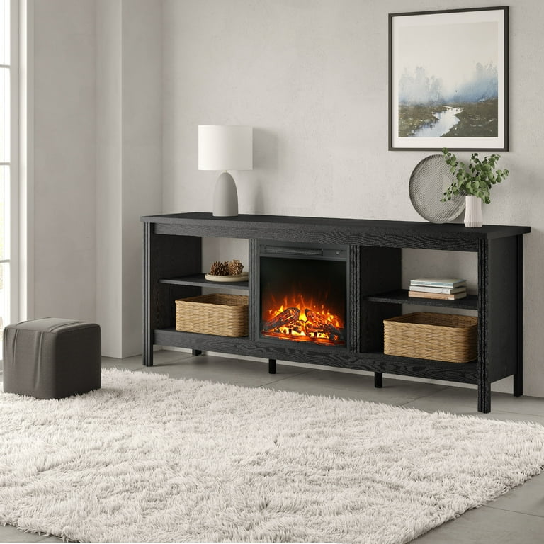 Walmart 70 inch tv 2024 stand with fireplace