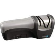 3 x KitchenIQ 50029 Edge Gourmet Compact Electric and Manual Knife Sharpener