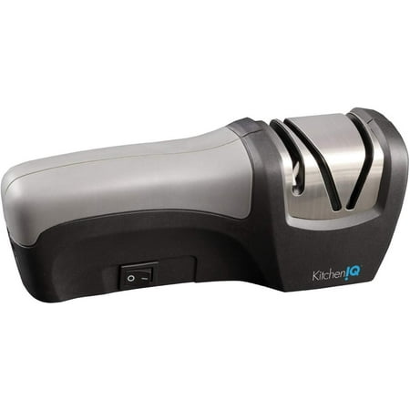 3 x KitchenIQ 50029 Edge Gourmet Compact Electric and Manual Knife Sharpener