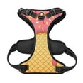 thumbnail image 5 of Bingfone Pink Ice Cream No Pull Dog Vest Harness For Small Medium Large Dogs Strap For Puppy Walking,Training,Dog Harness-X-Large, 5 of 9