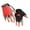 A01-Red, variant on FYDUU Toddler Kids Bike Gloves Outdoor Sports Cycling Gloves Kids Half Finger Fingerless Workout Gloves Breathable Adorable Clothes 4-6 Years
