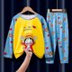 thumbnail image 1 of Pijamas para niños, conjunto de ropa para el hogar de manga larga para niñas de estilo coreano, ropa fina para aire acondicionado para bebés, ropa para niños de primavera y otoño, 1 of 2