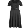 thumbnail image 3 of Womens V Neck Long Dress Formal Cocktail Party Evening Plus Size, 3 of 4