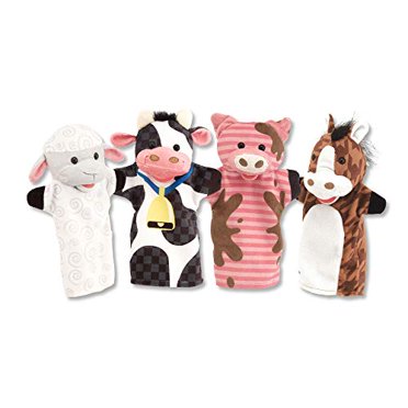 Melissa & Doug - Playful Pets Hand Puppets
