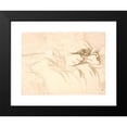 thumbnail image 2 of Henri de Toulouse-Lautrec 24x19 Black Modern Framed Museum Art Print Titled - Lying Woman, Alarm Clock (1895 - 1896), 2 of 5