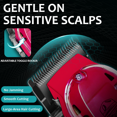 thumbnail image 3 of LQT Hair Clipper, 7-Piece Grooming Kit, LCD Display Men's Hair Clipper, Pink Fashion Style, 3 of 7