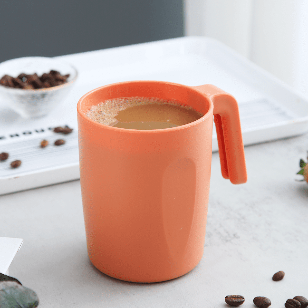 Glass Coffee Cup with Straw — Reboot Roasting