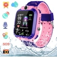 thumbnail image 1 of Amerteer Smart Watch for Kids - Kid GPS Tracker with Phone Smartwatch for Boys Girls 3-12 Years Old with Two-Way Call SOS Anti-Lost Games Camera, Child Cellphone Watch School Class Gifts, 1 of 7